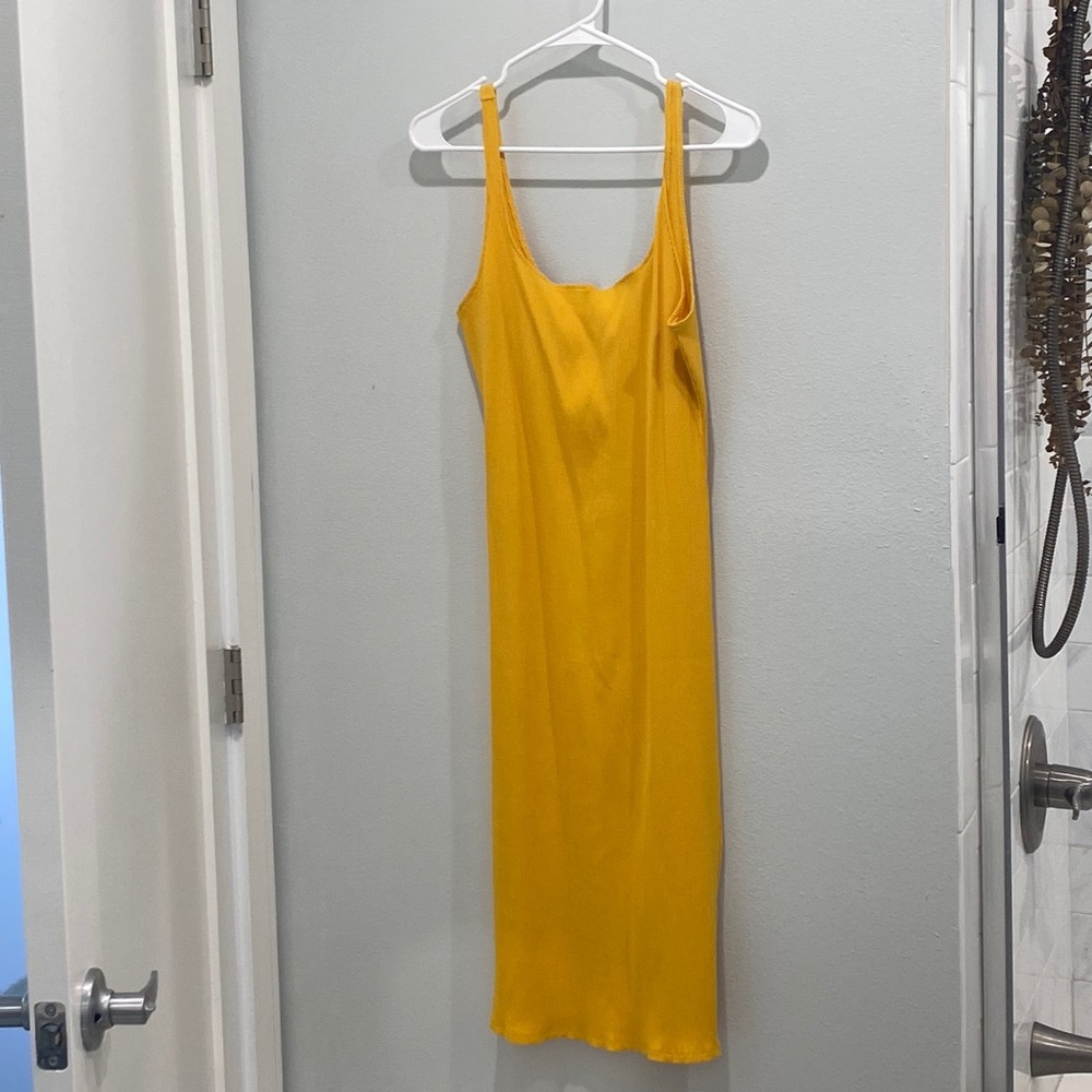 Venus Long Yellow dress